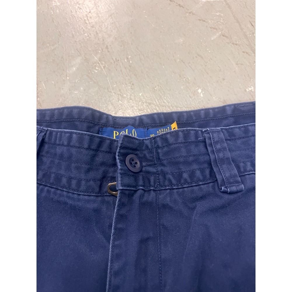 Polo Ralph Lauren Cargo Shorts Mens 38 Blue Utility Pockets Outdoor Summer Wear - Picture 3 of 10